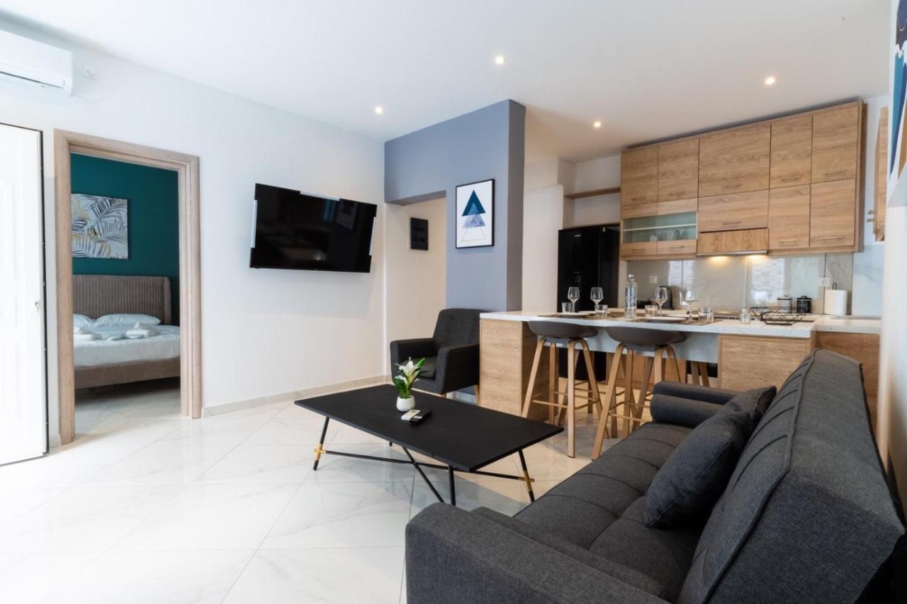 Aiolos Luxury Suite 3 Agios Dimitrios Near Metro Athen Eksteriør billede